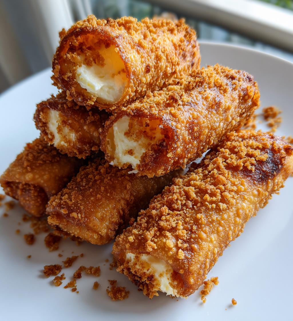 cheesecake egg rolls