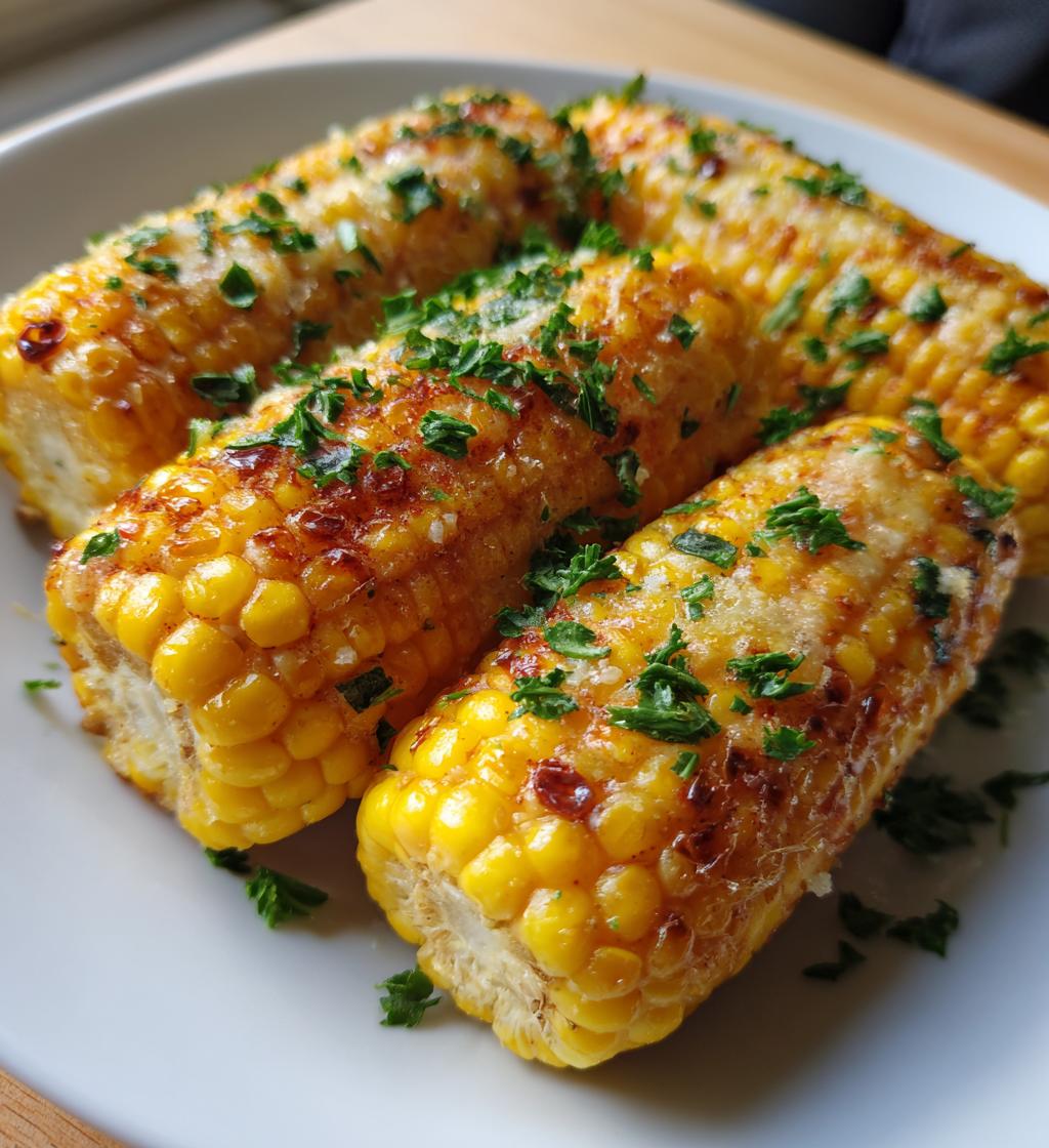 cheesy garlic butter corn - detail 1