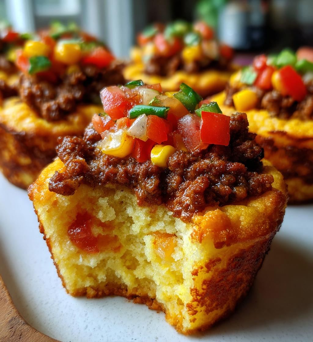 cheesy taco cupcakes recipe - detail 1