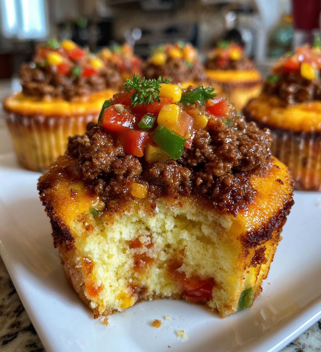 cheesy taco cupcakes recipe