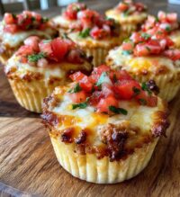 cheesy taco cupcakes recipe