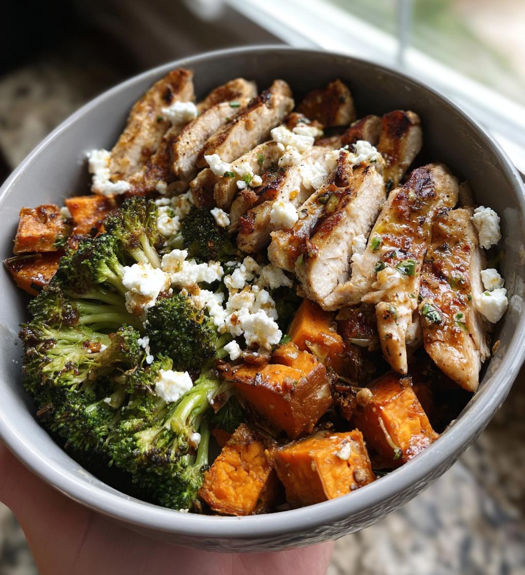 chicken and sweet potato bowls for two - detail 1