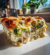 chicken broccoli alfredo bake