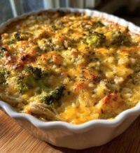 chicken broccoli rice cheese casserole