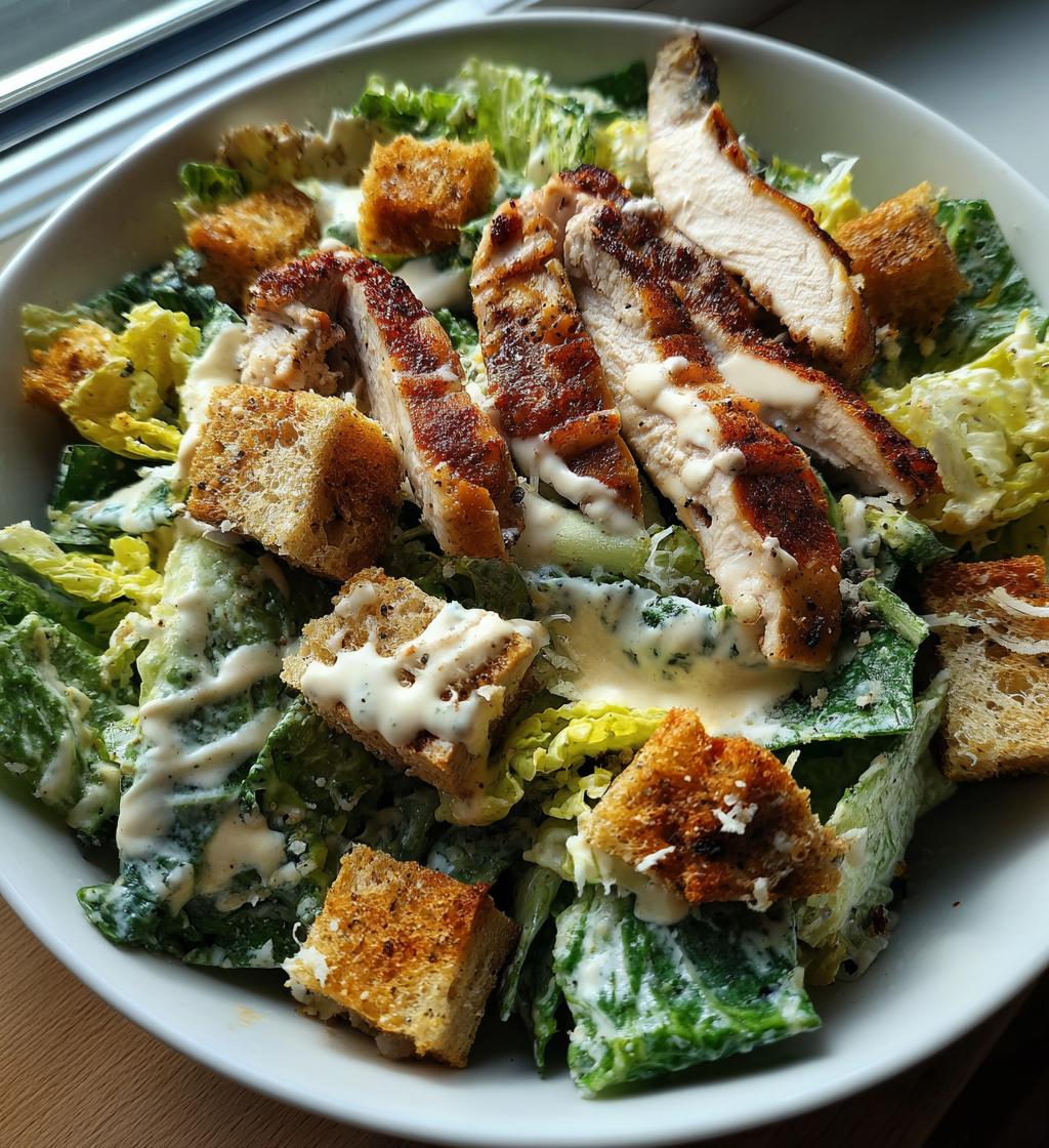 chicken caesar salad