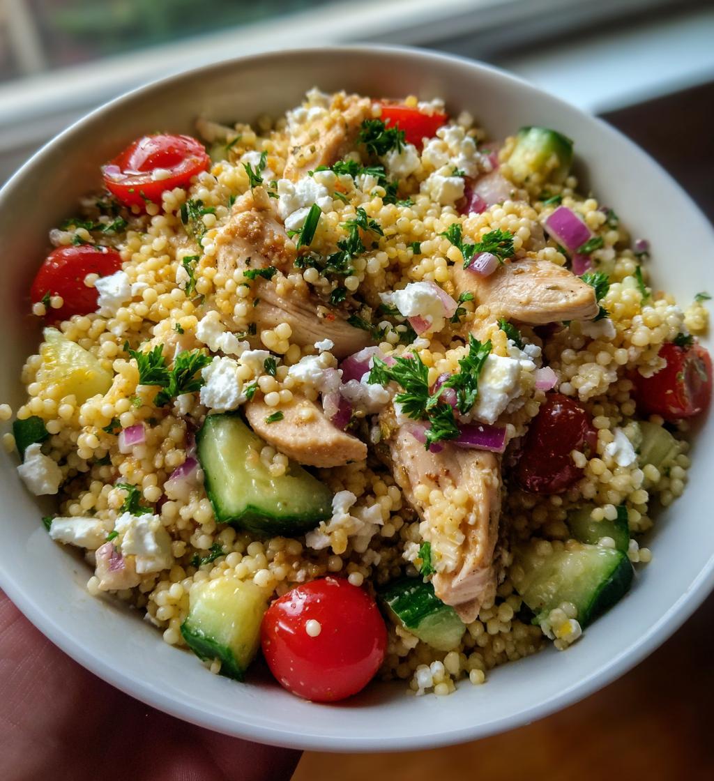chicken couscous salad