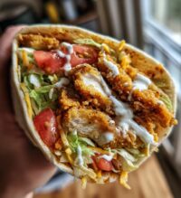 chicken nugget wrap