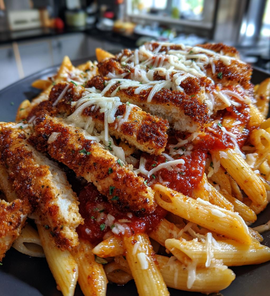 chicken parmesan pasta