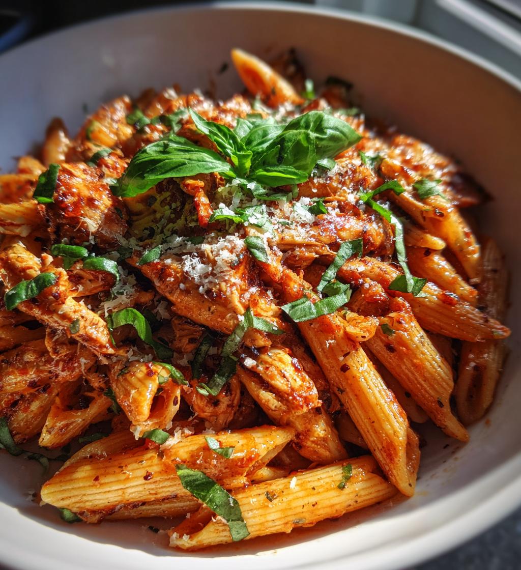 chicken penne arrabbiata