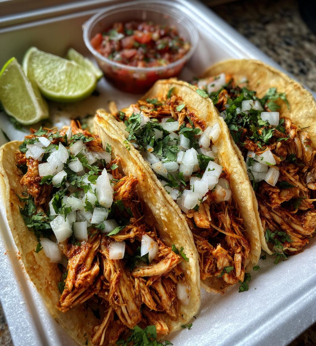 chicken street tacos