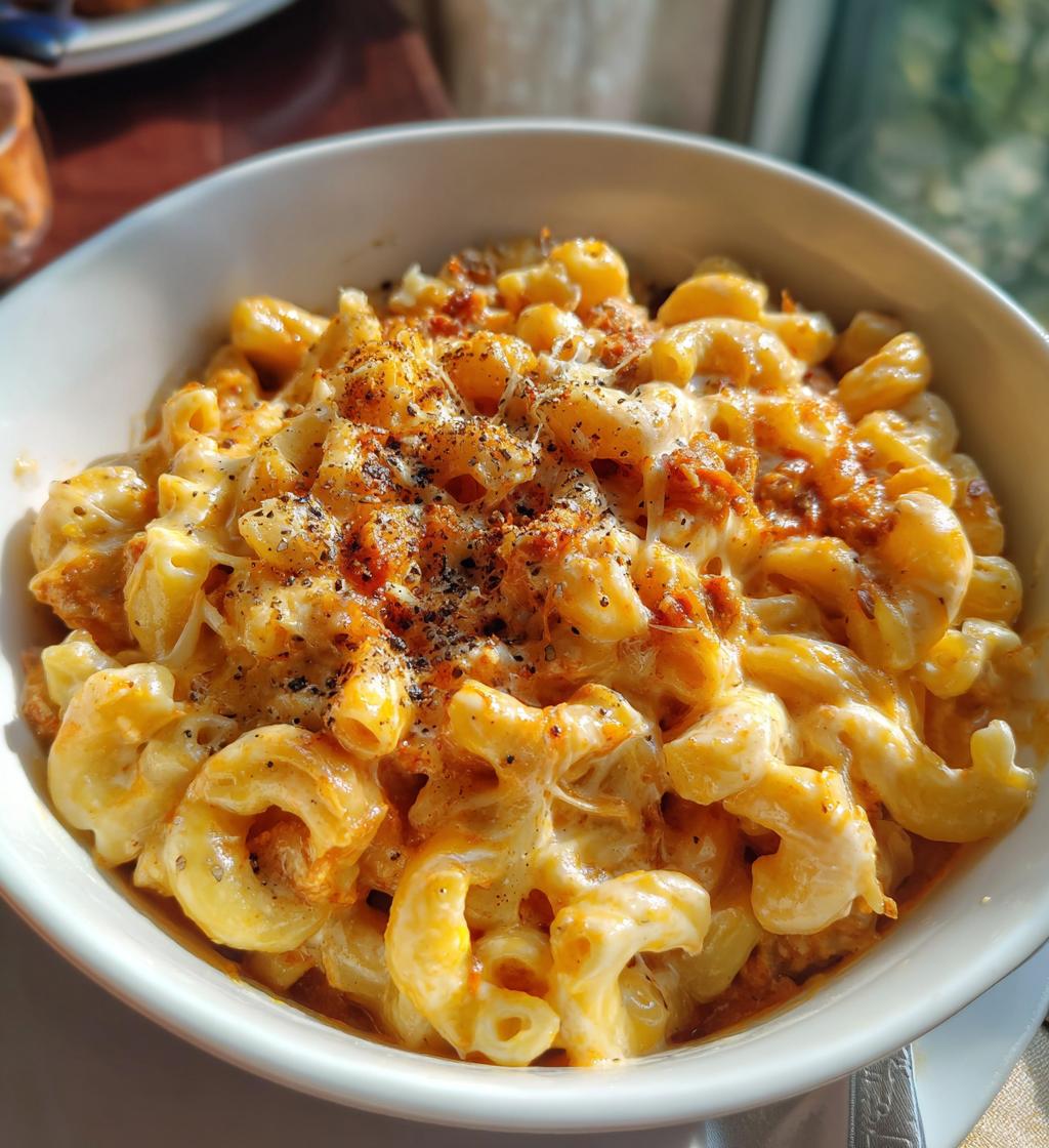 chili mac and cheese