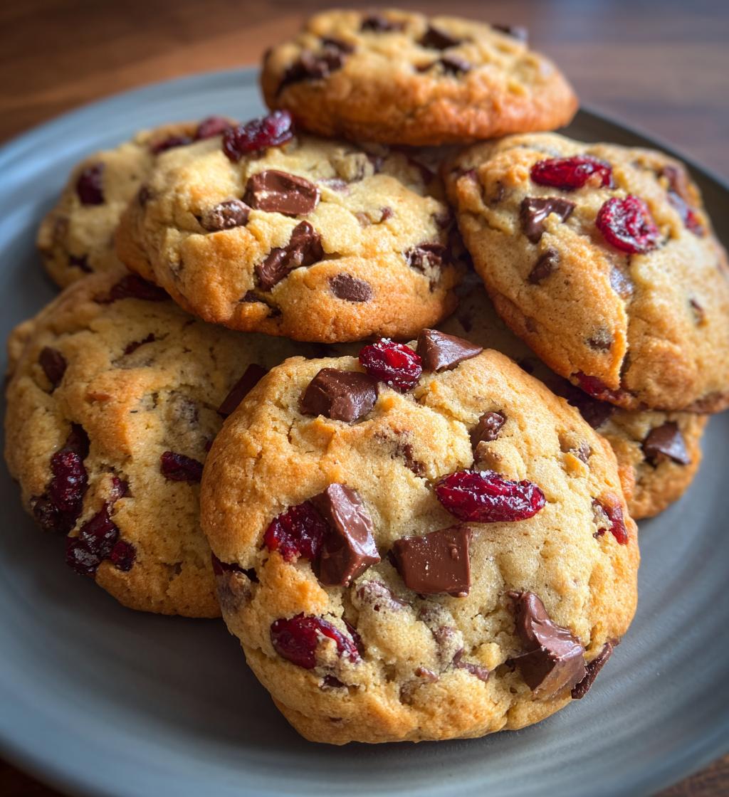 chocolate cherry cookies - detail 1