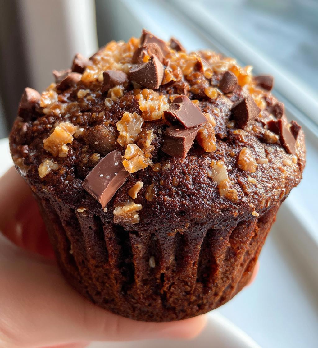 chocolate coffee toffee crunch muffins