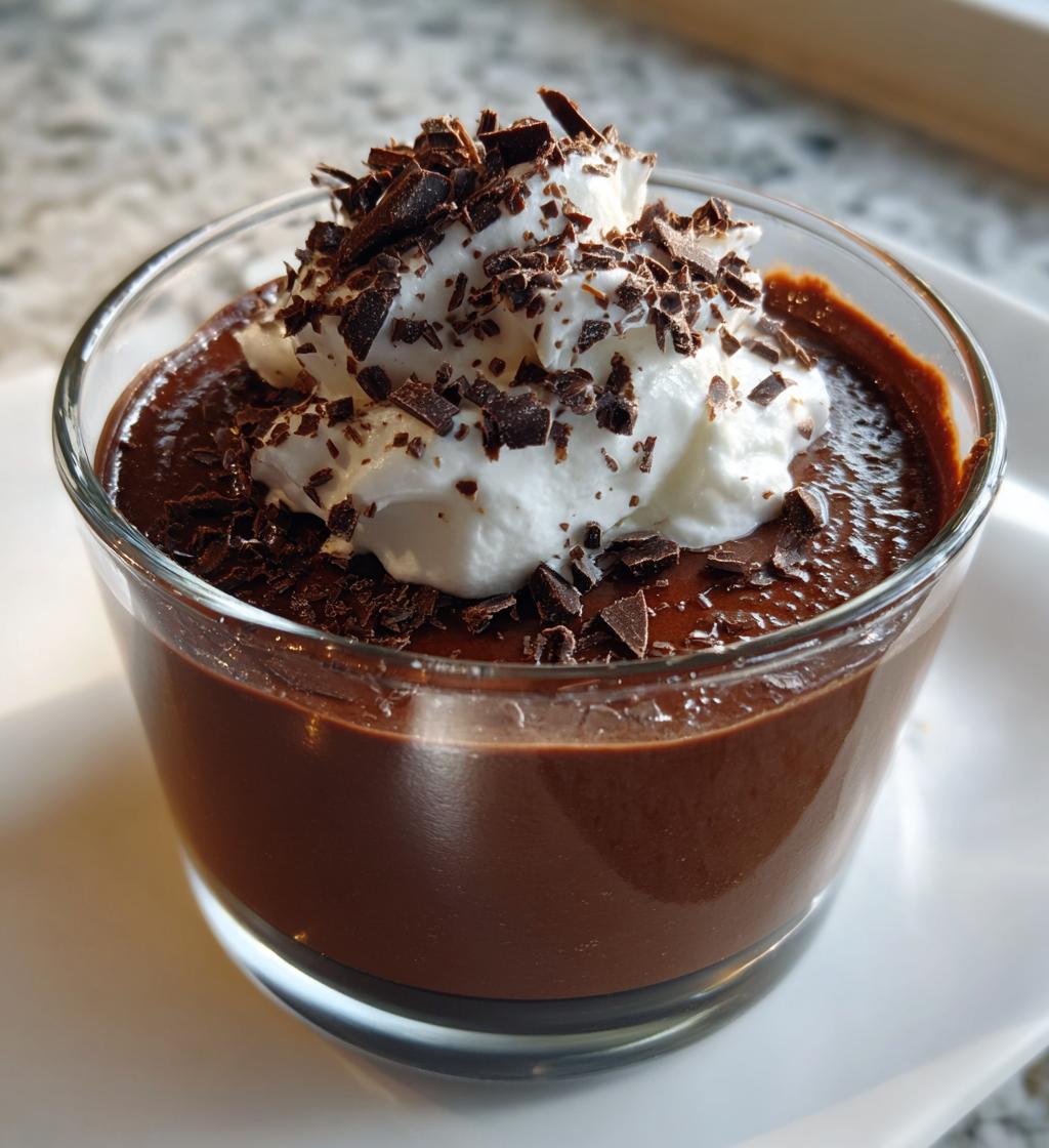 chocolate mousse easy dessert