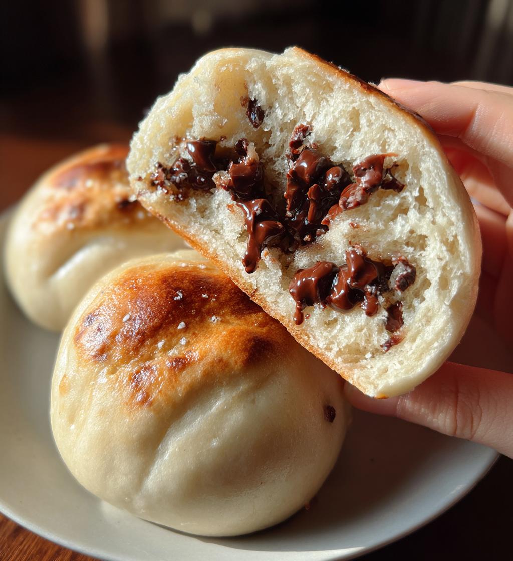 chocolate steamed buns