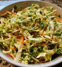 cilantro lime coleslaw
