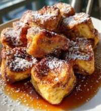 cinnamon roll french toast bites