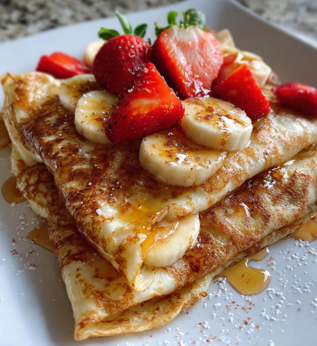 cinnamon roll protein crepes - detail 1