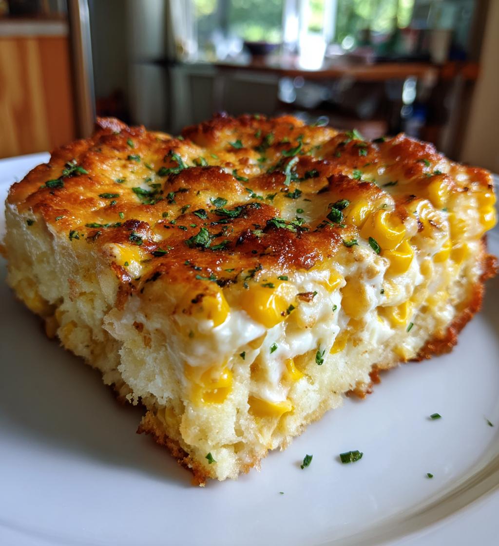 classic cream cheese corn casserole