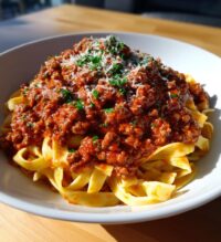 classic homemade bolognese sauce