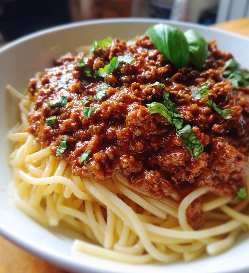 classic homemade bolognese sauce