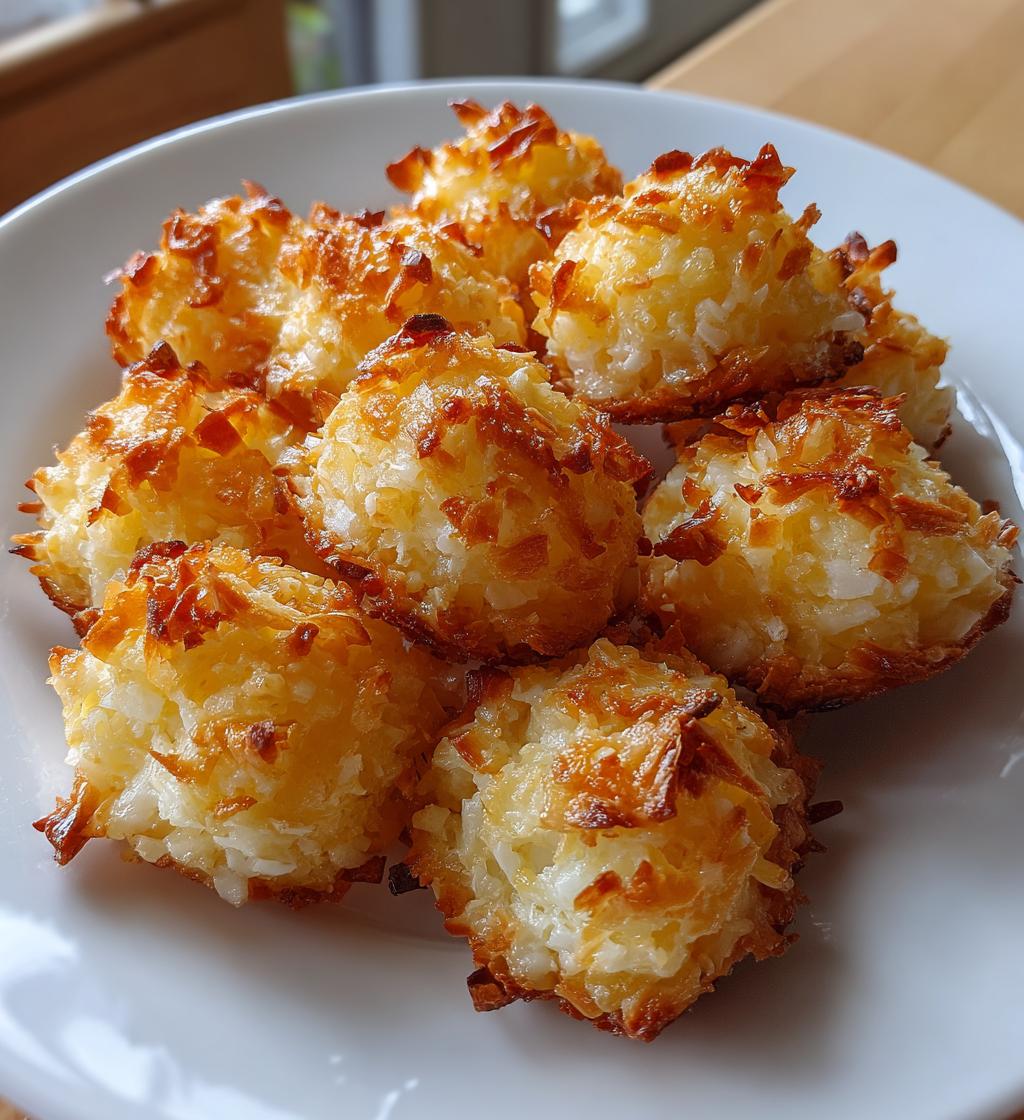 coconut pineapple bites - detail 1