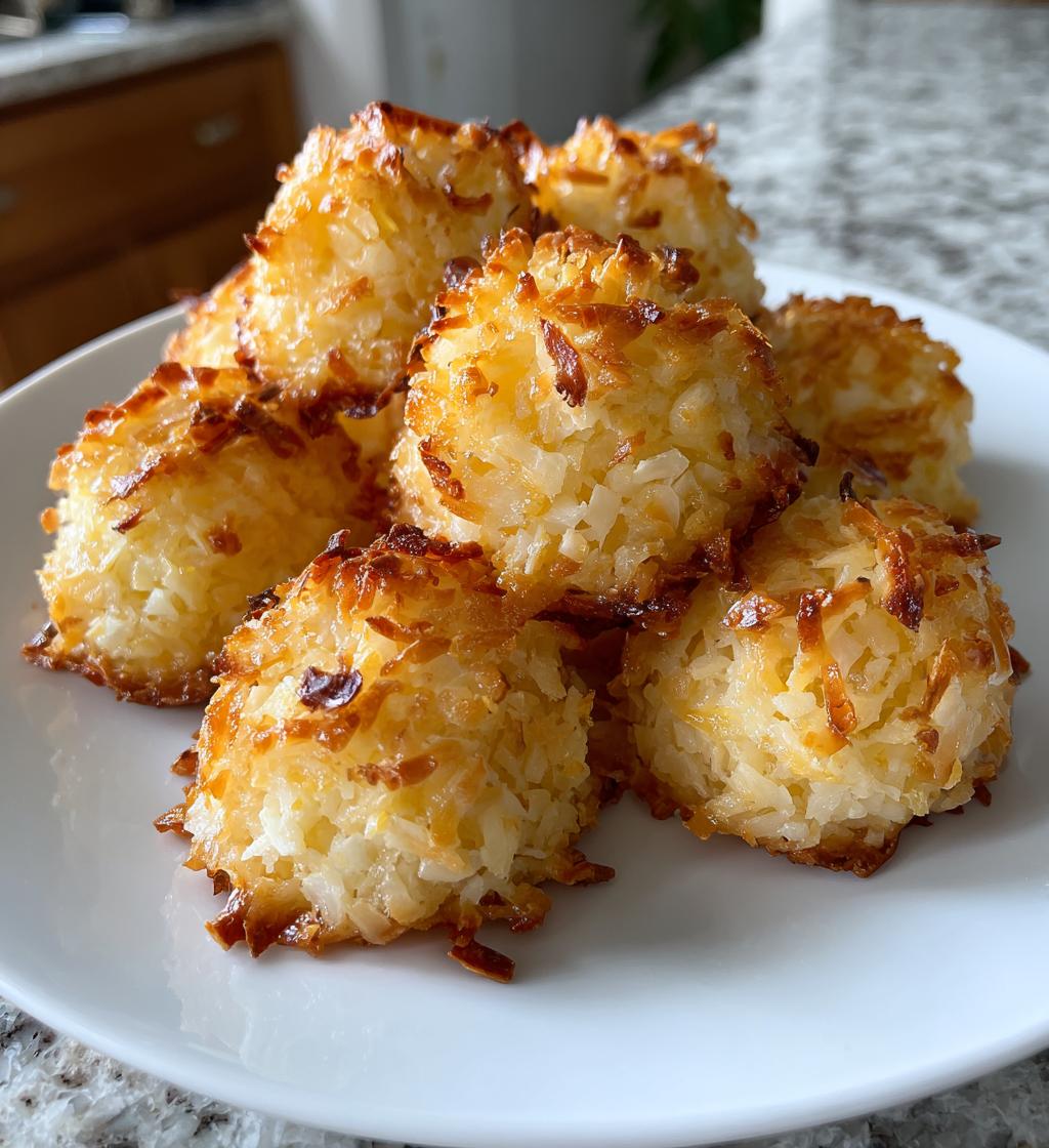 coconut pineapple bites