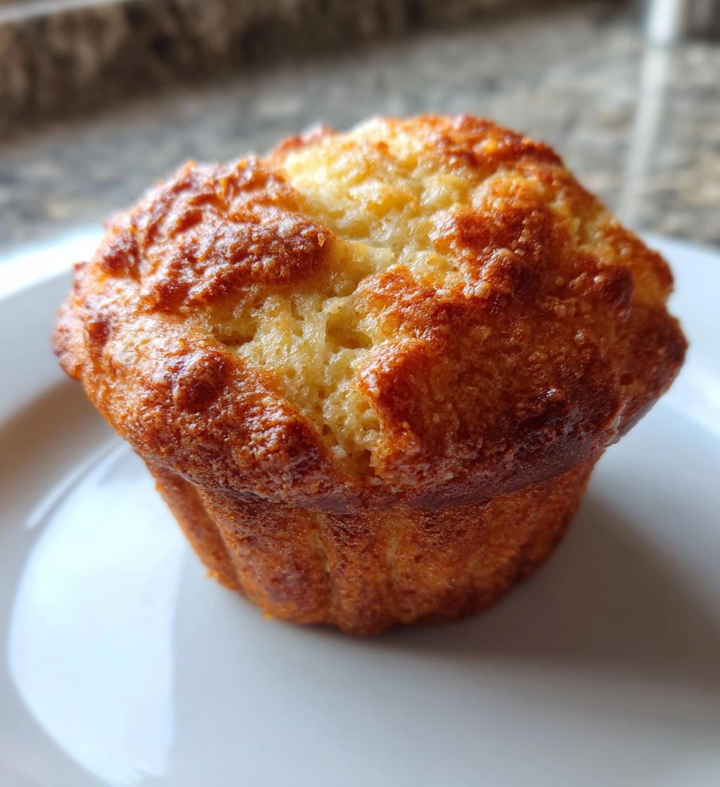 cottage cheese muffins - detail 1