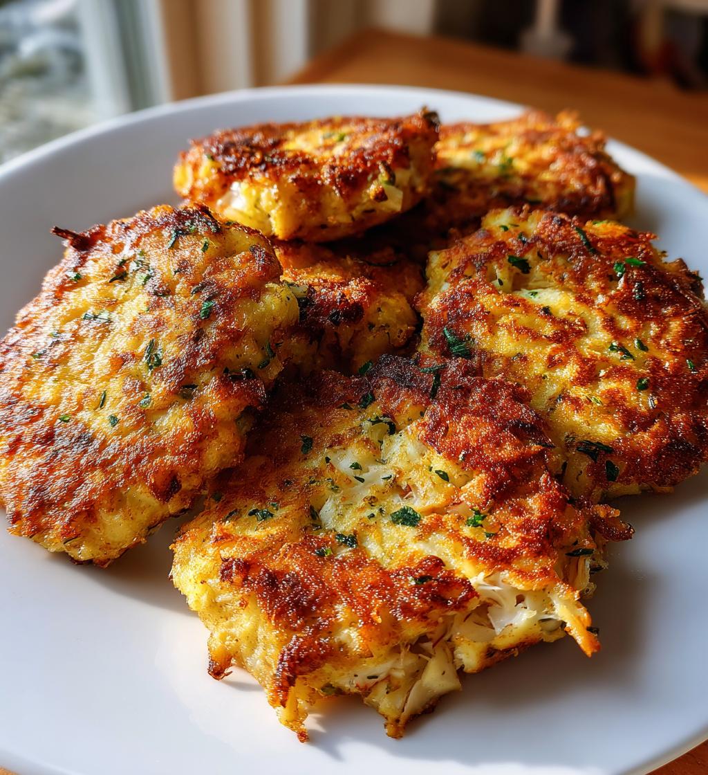 crab crunchies recipe