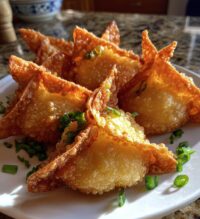 crab rangoon crab cream cheese filled crispy wontons