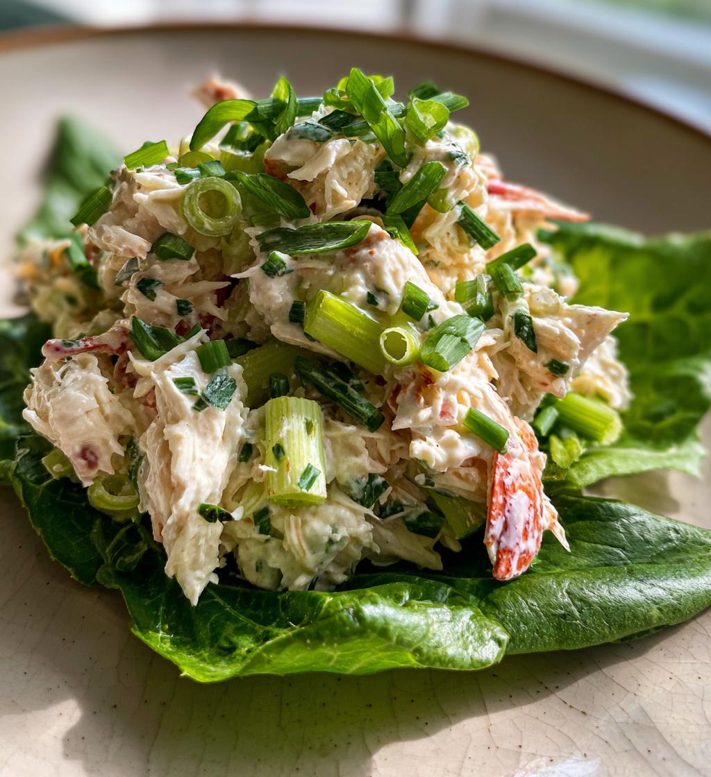 crab salad - detail 1