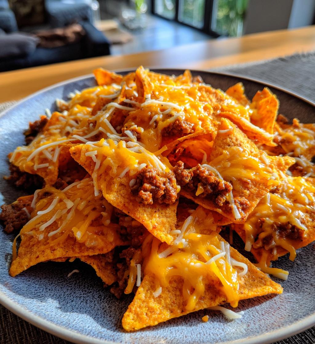 cream cheese and beef stuffed doritos - detail 1