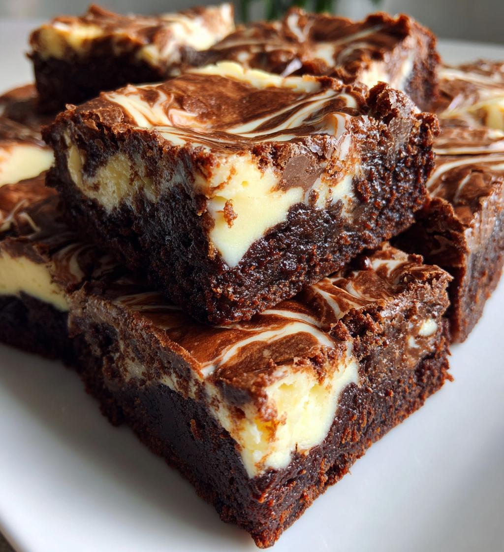 cream cheese brownies