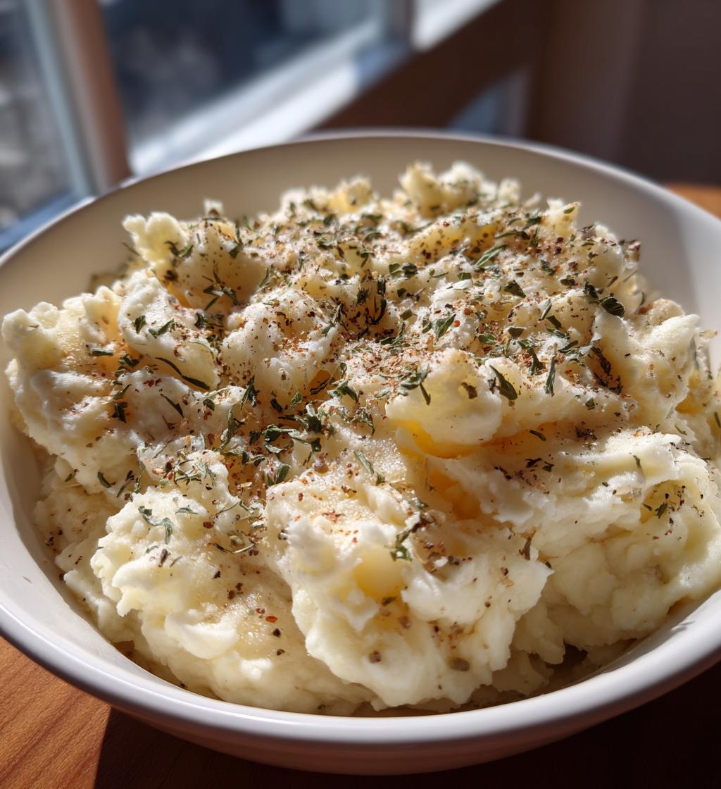 cream cheese mashed potatoes - detail 1