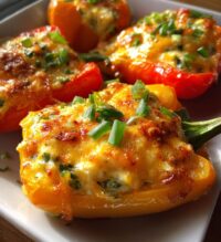 cream cheese stuffed mini peppers