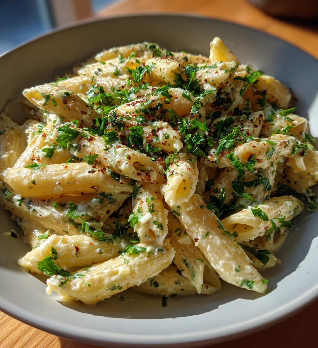 creamy garlic penne pasta a comforting indulgence