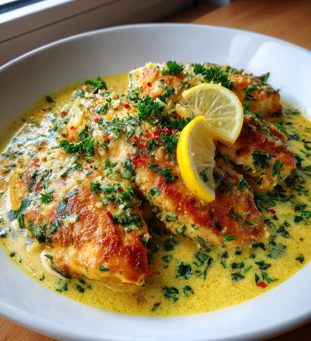 creamy lemon chicken