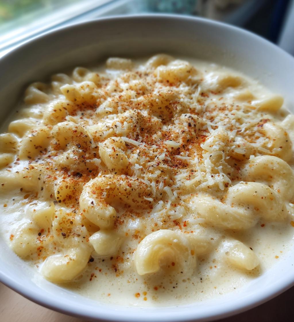 creamy mac and cheese soup