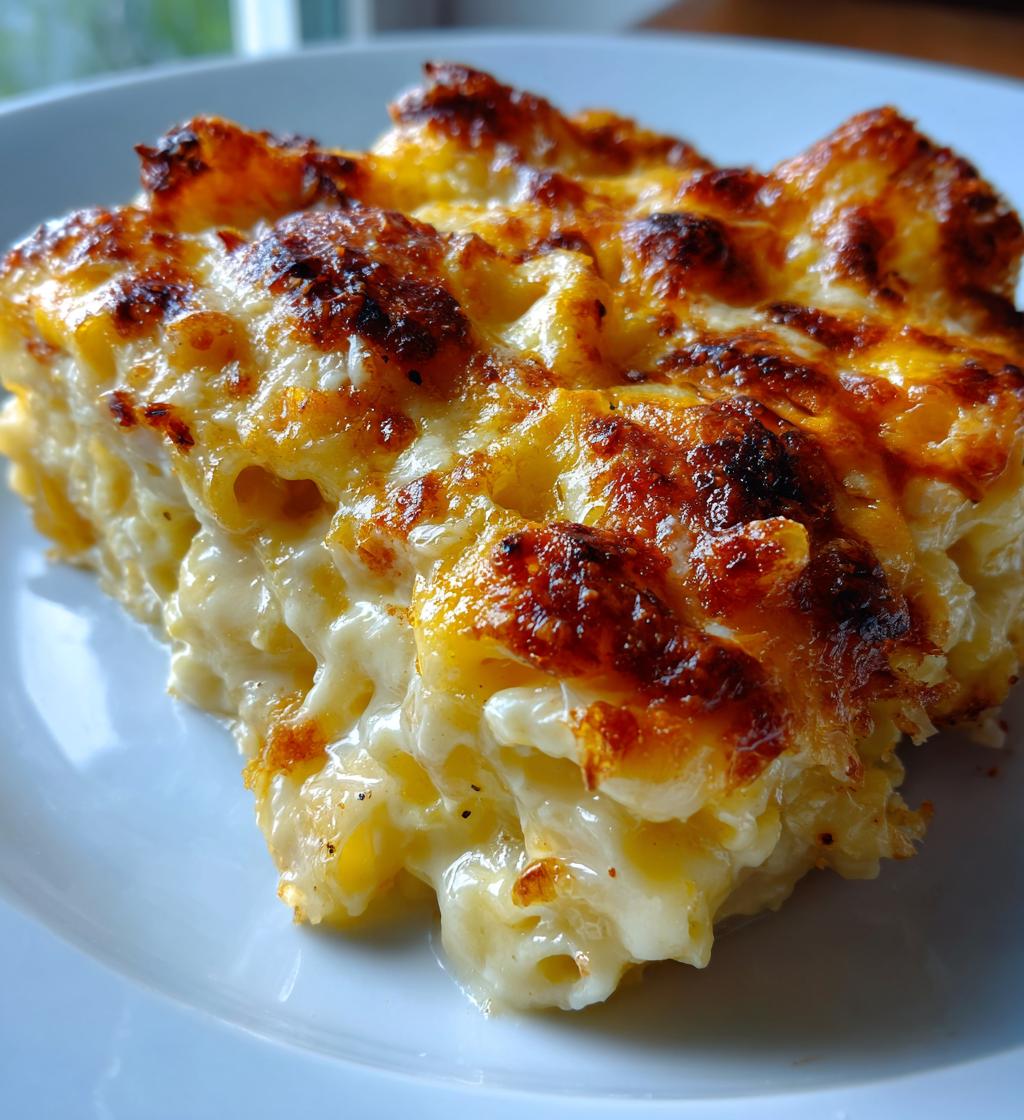 creamy macaroni and cheese casserole