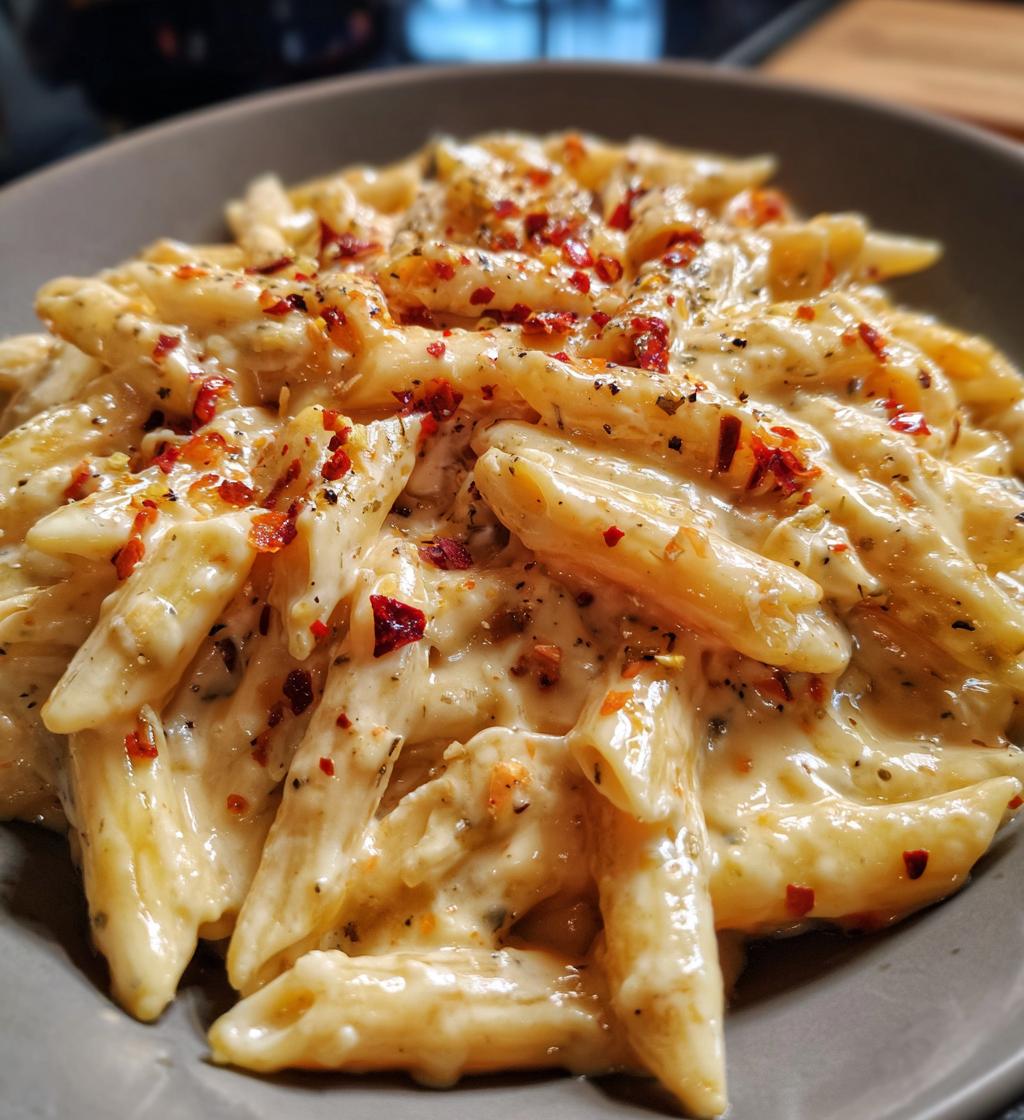 creamy pepper jack pasta - detail 1