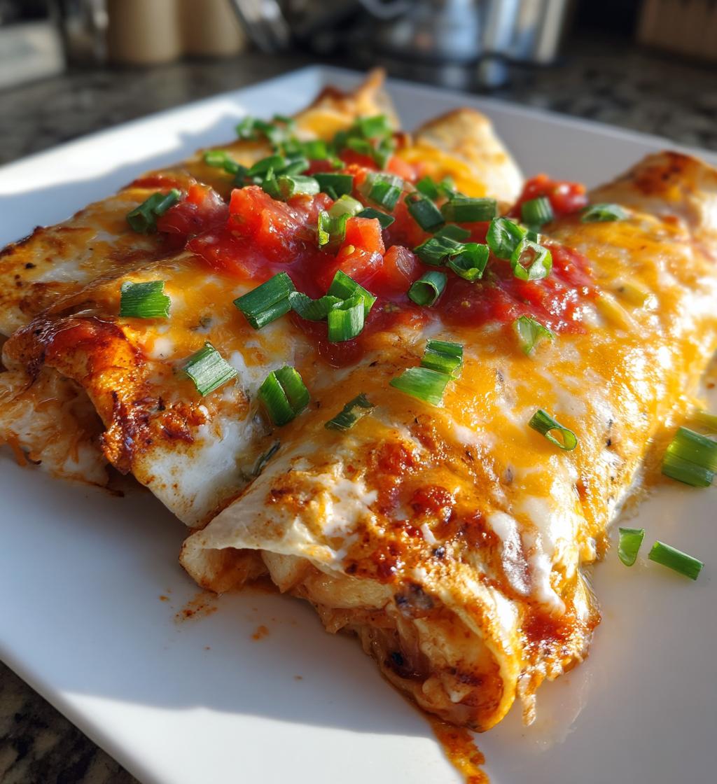 creamy shrimp enchiladas