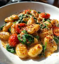 creamy tuscan marry me gnocchi