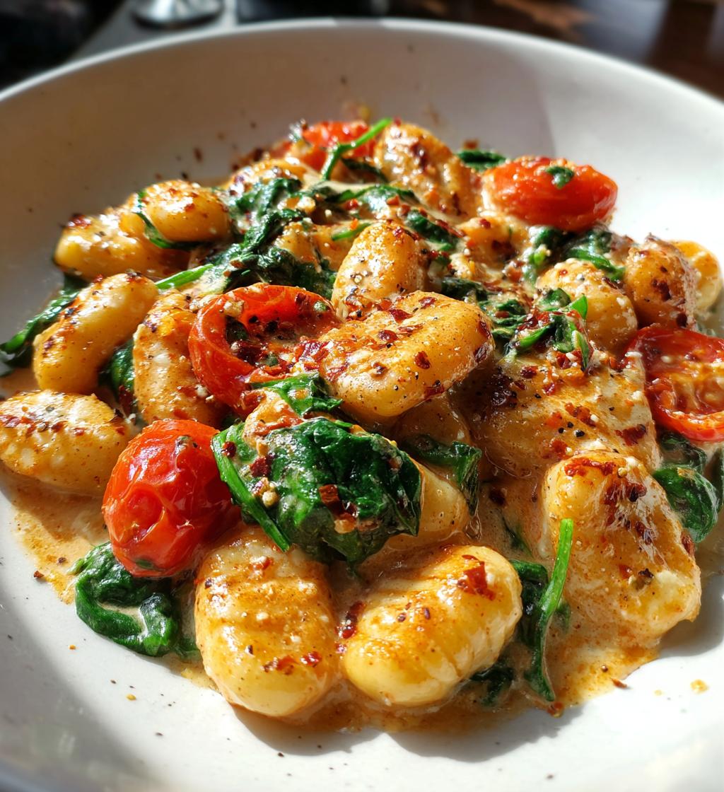 creamy tuscan marry me gnocchi