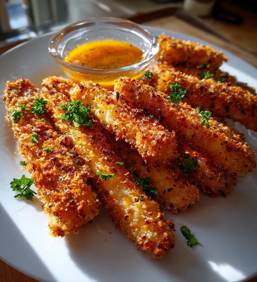 crispy baked fish sticks