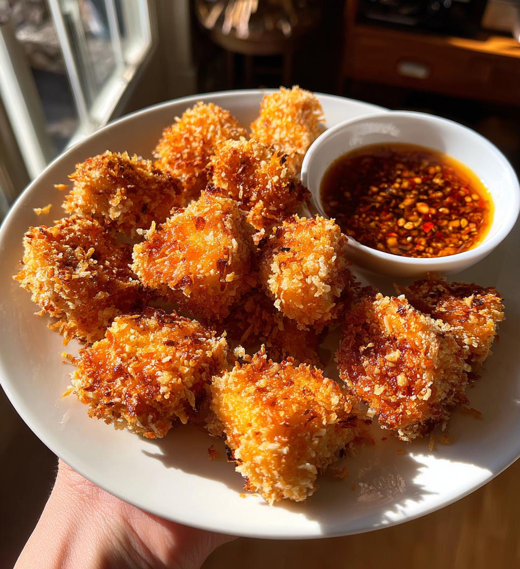 crispy bang bang salmon bites - detail 1