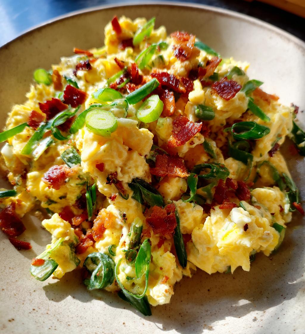 crispy egg salad