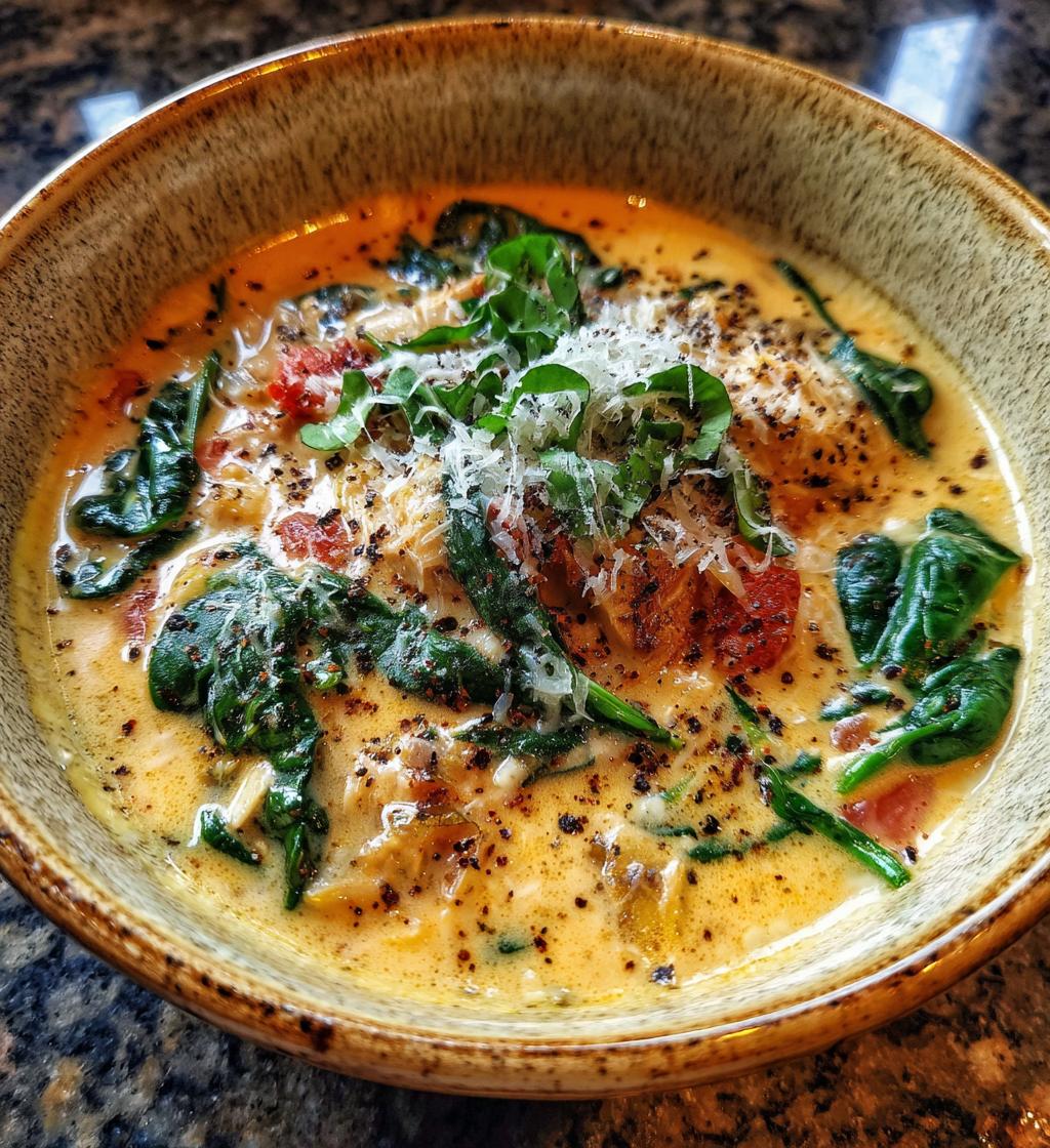 crock pot creamy chicken parmesan soup