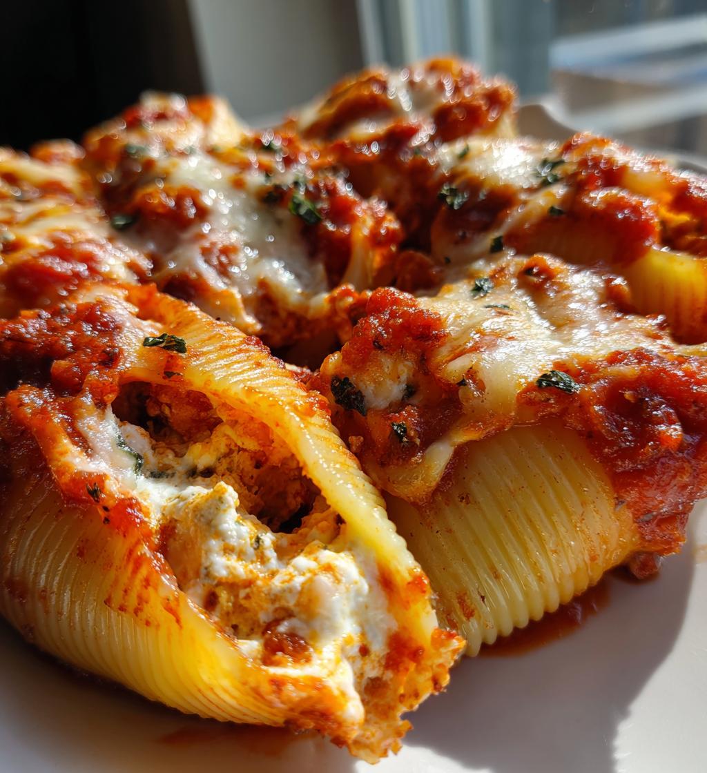 crockpot stuffed shells a comforting cheesy delight - detail 1