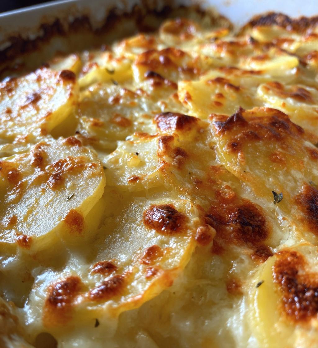 dads creamy gratin potatoes