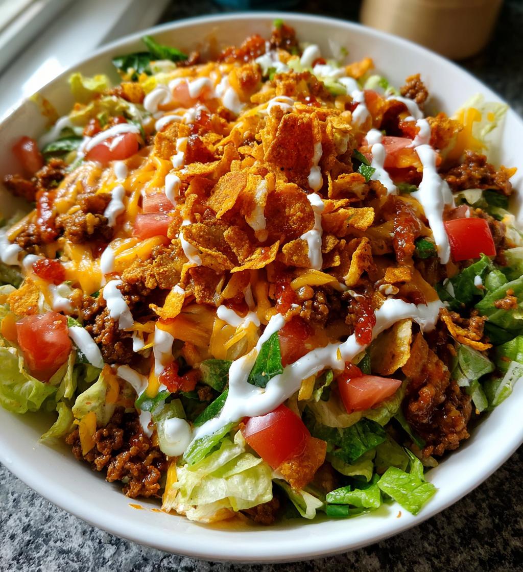 doritos taco salad - detail 1